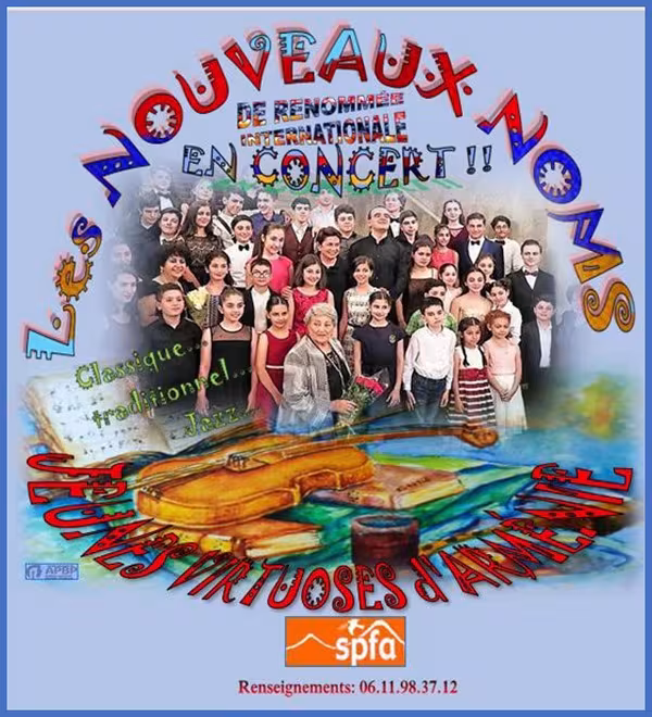 Tournée des "Nouveaux noms", jeunes prodiges d’Arménie