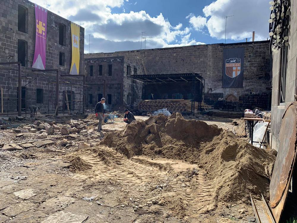La capitale culturelle arménienne en pleine reconstruction