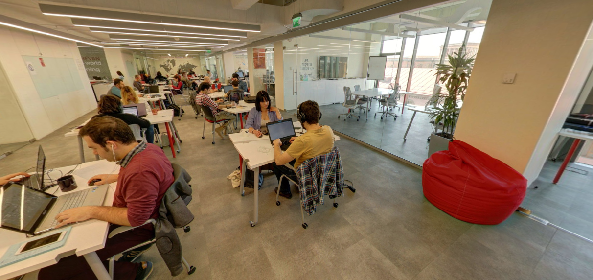 Quand le travail ne ressemble pas au travail: les environnements de travail les plus agréables en Arménie.