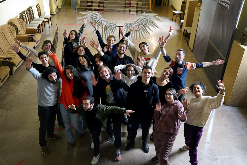 Anne Consigny à l’Atelier d’Art dramatique bilingue