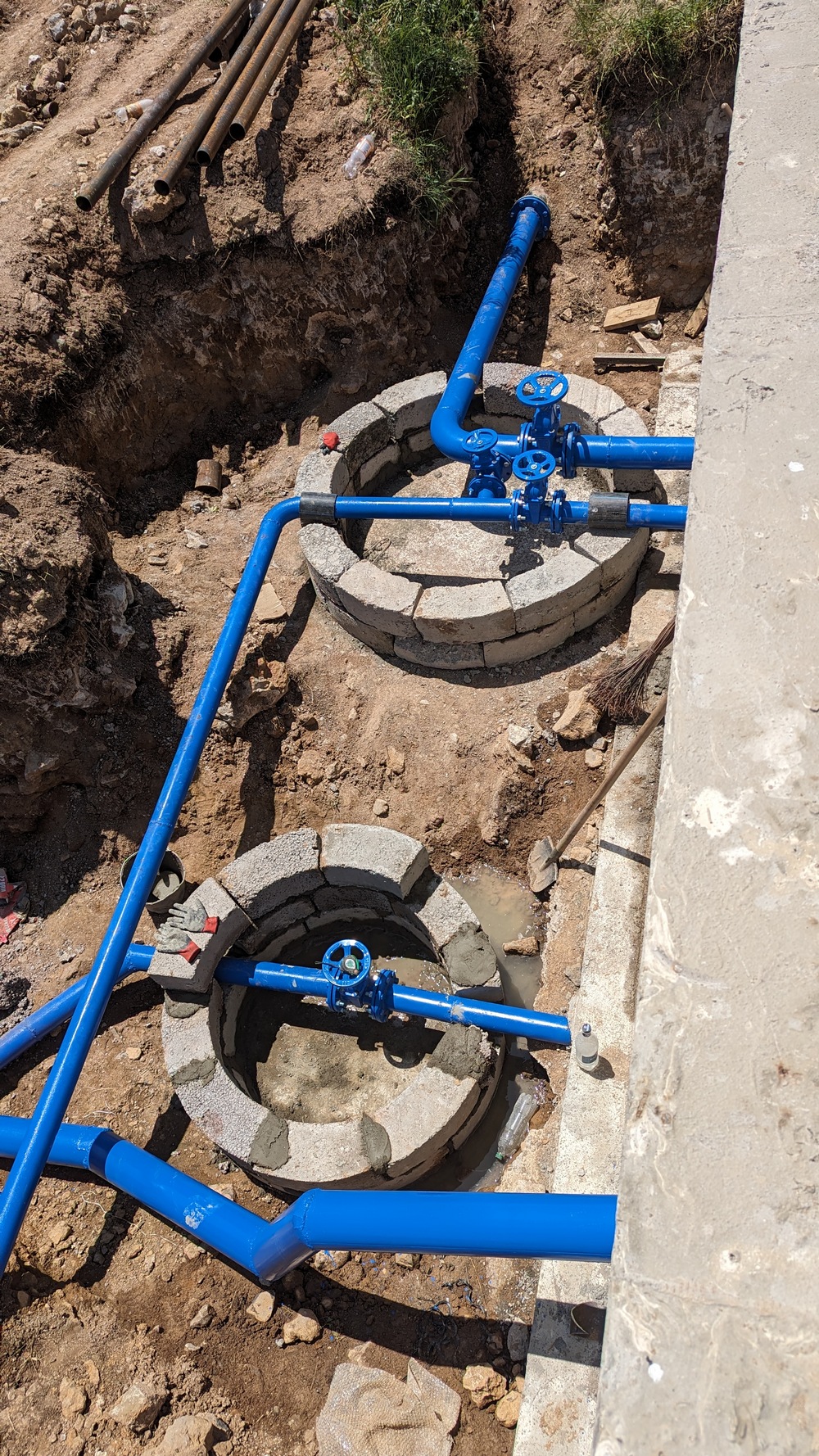 Le nouveau réseau de l’approvisionnement en eau potable mis en place à Spandarian et à Ichkhanassar