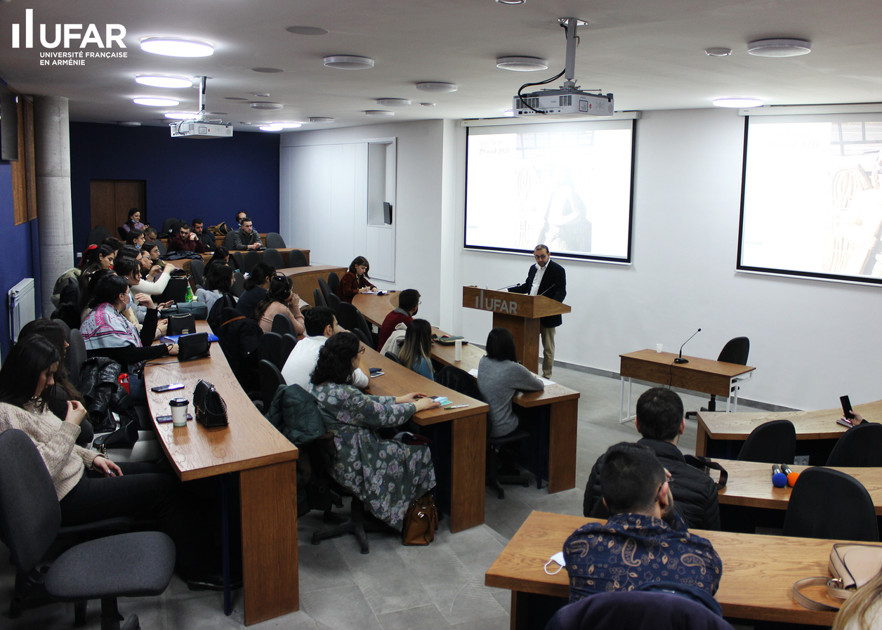 Le tragique "Chant d’Artsakh" de Michel Petrossian aux étudiants de l’UFAR