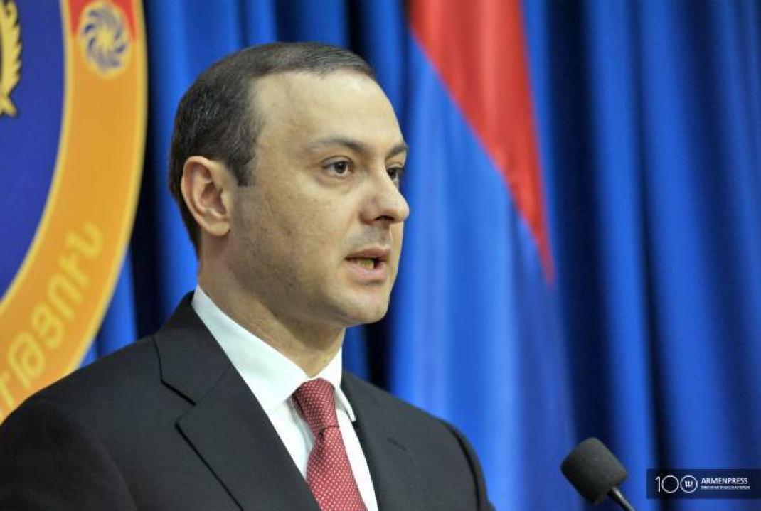 Armen Grigoryan, le secrétaire du Conseil de sécurité arménien