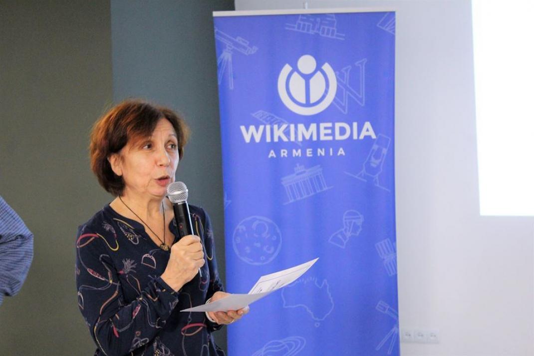 Sօussanna Mkrtchian, fondanrice et directrice de WikiMedia