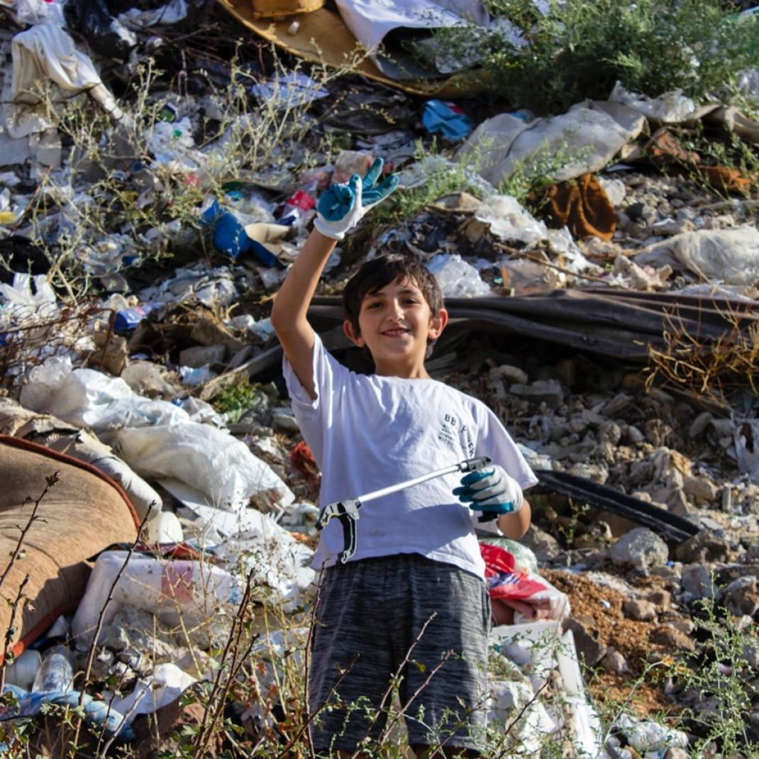 Clean Walk avec Green Green, 17 octobre 2024, source : @greengreen_yvn
