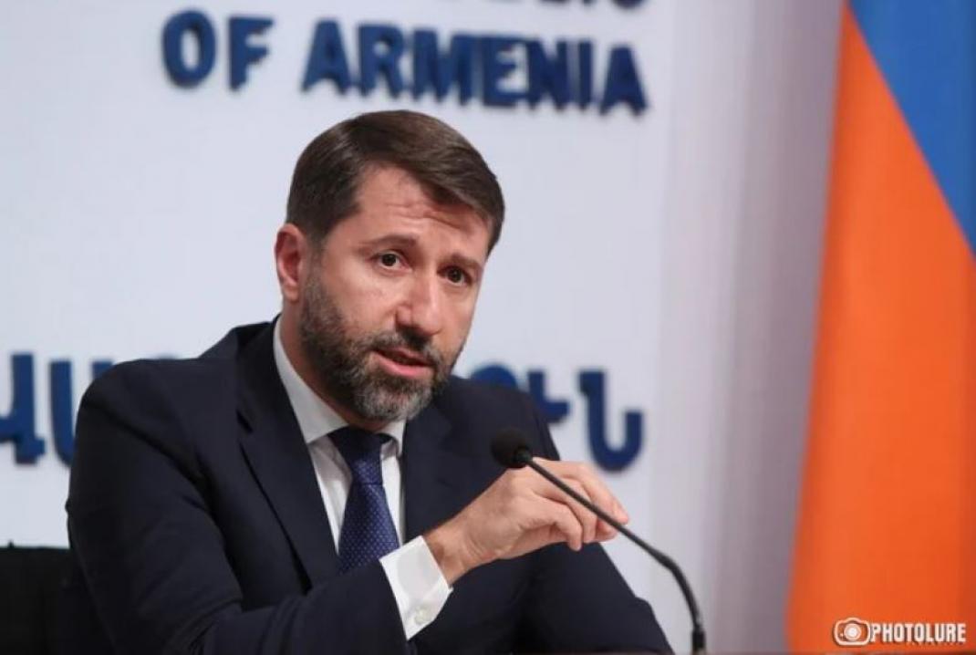 le ministre de la Justice Karen Andreasyan