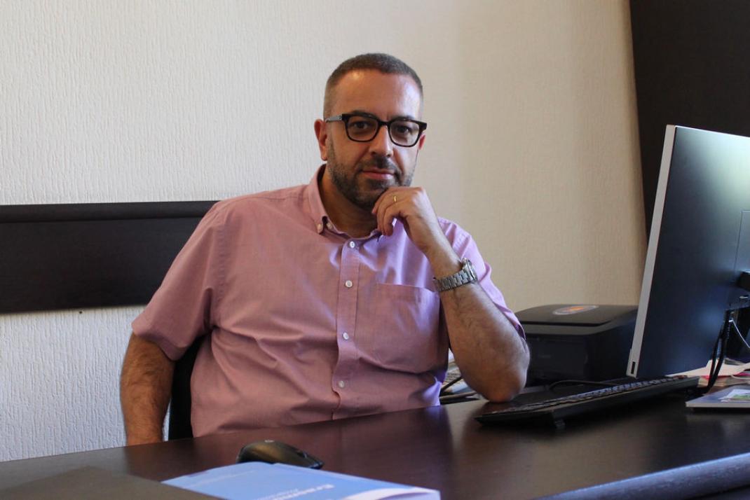 Armen Bagdassaryan, le vice-recteur du Conservatoire d’Etat d’Erevan et professeur de français à l’UFAR