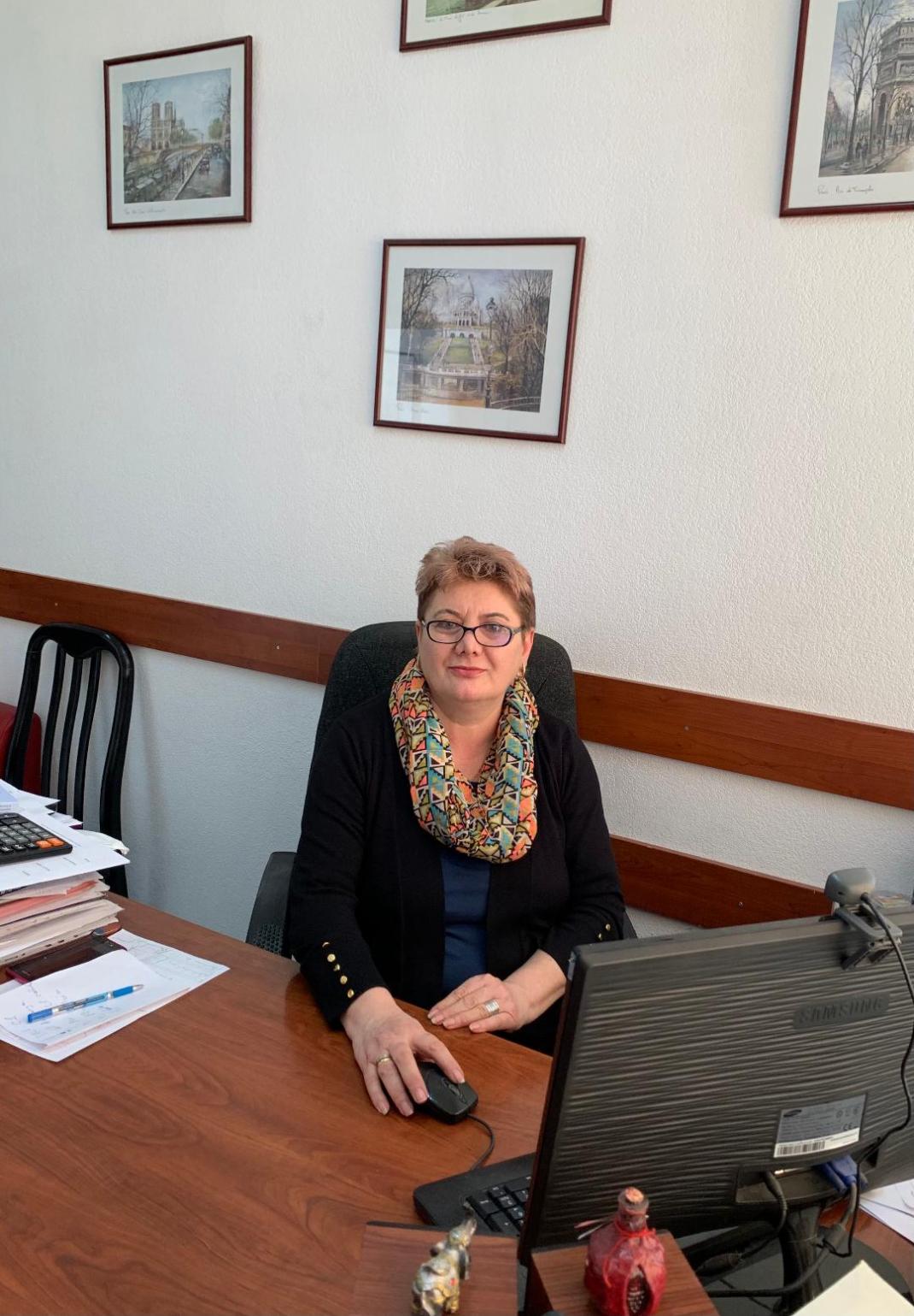Mme Suzanne Gharamian, directrice de l'Alliance française d'Arménie