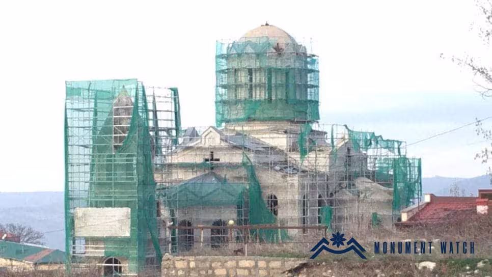 « Restauration » de l’église du Saint-Sauveur de Chouchi par Azerbaïdjan