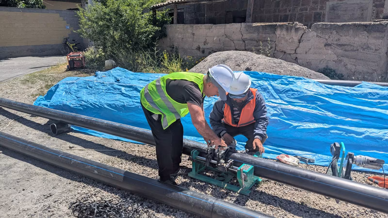 Arzni : la dernière étape de la reconstruction du système d’approvisionnement en eau 