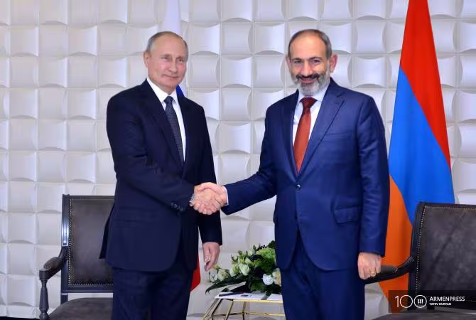 Nikol Pashinyan en visite de travail en Fédération de Russie