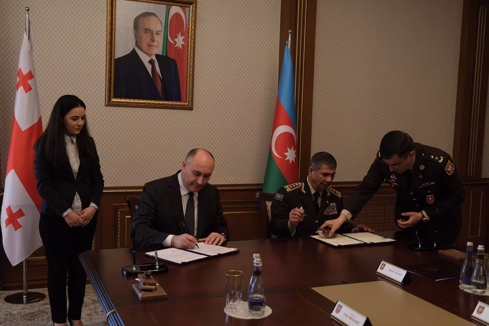 L'Azerbaïdjan et la Géorgie signent un accord de coopération en matière de défense