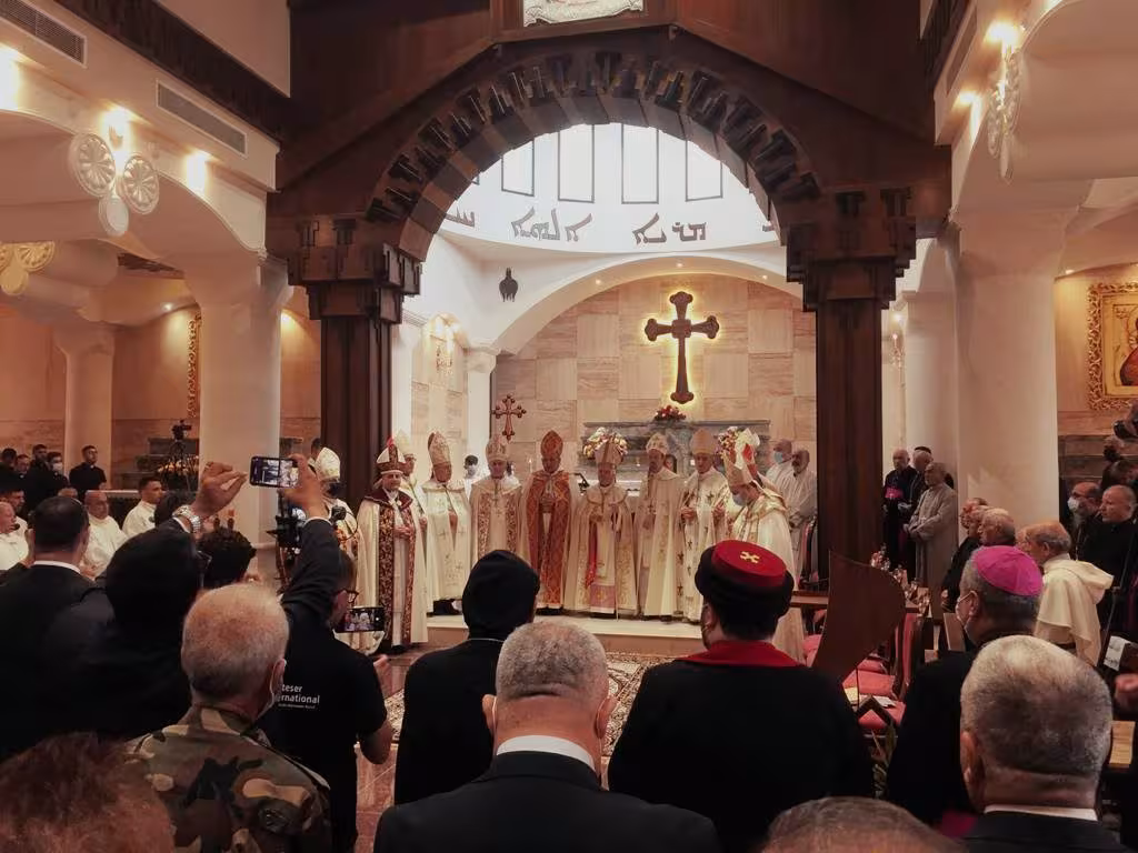 Installation de Sa Béatitude Raphaël Bedros XXI Minassian, patriarche de Cilicie des Arméniens catholiques