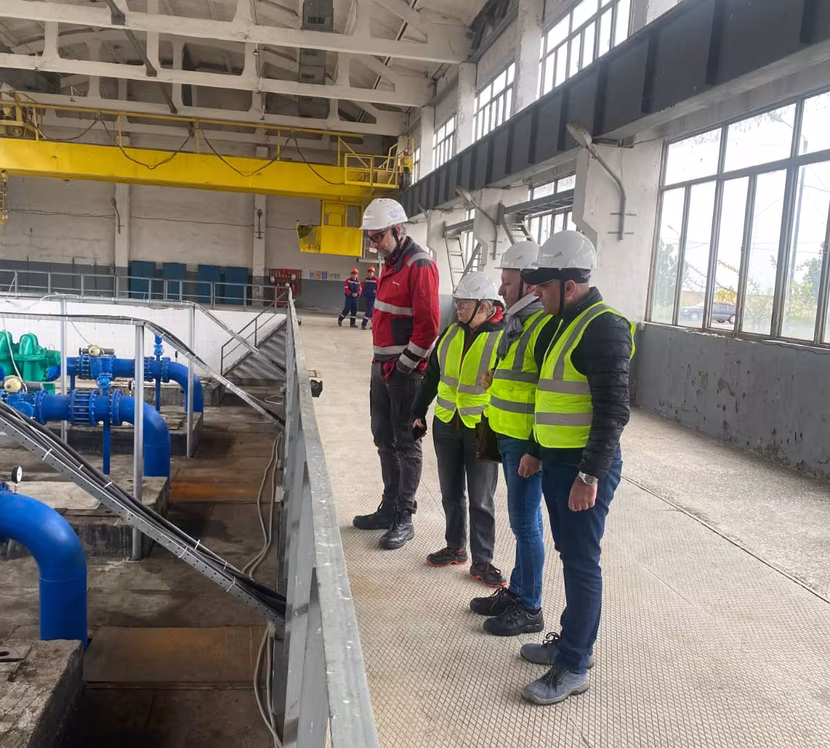 Visite en Arménie des hauts responsables du groupe Véolia
