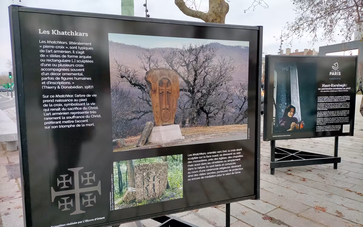 Le patrimoine religieux d'Artsakh présenté aux parisiens
