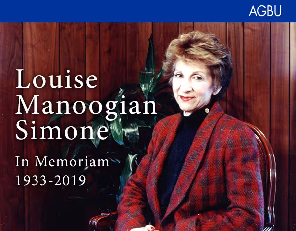 Disparition de Louise Manoogian Simone