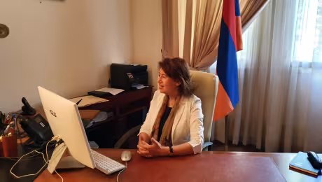 Karabagh, un an après la guerre quelle situation ? Entretien avec Hasmik Tolmajian, ambassadrice d’Arménie en France pour la revue "Conflits"