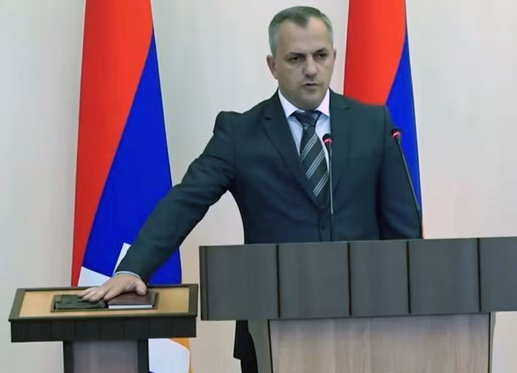 Samvel Shahramanyan, président de la République d'Artsakh – réactions et programme
