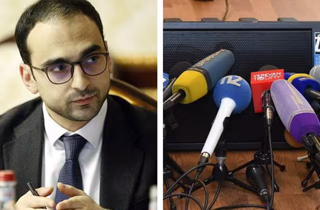 Les dirigeants de médias arméniens s'adressent au commandant Tigran Avinyan